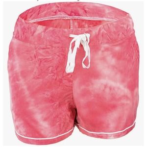 NWT Hello Mello Dyes The Limit Lounge Shorts Size S/M Women’s Pink Drawstring